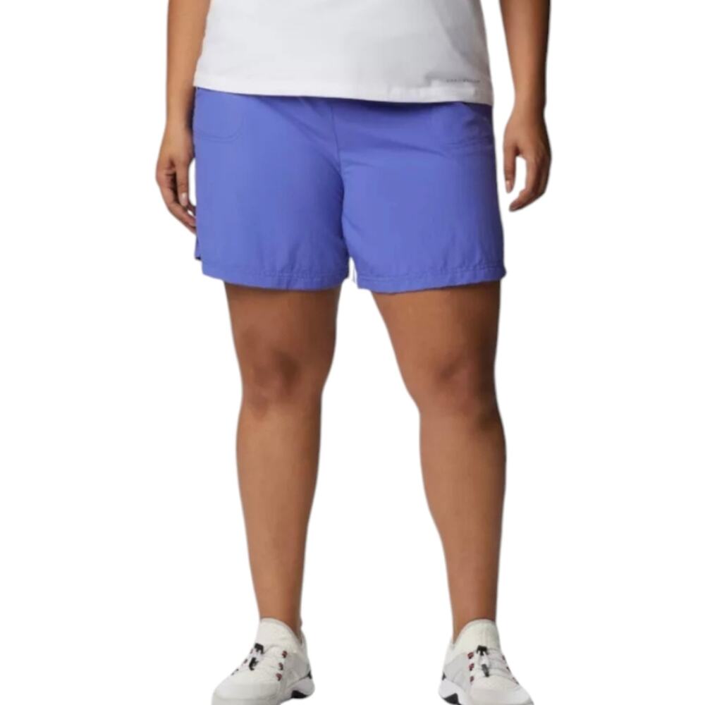 Columbia Modern Classic Lite Purple Lavender Active Athletic Shorts Plus 16 New